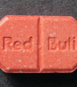 Red Bull – 258 mg (Ecstasy pill)