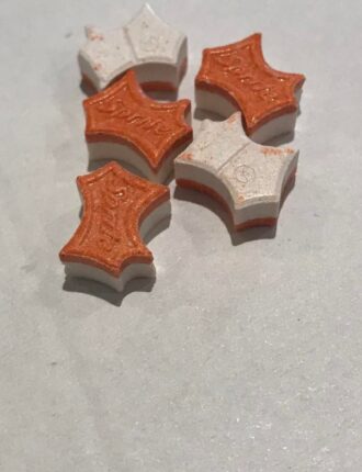 Orange and white Sprite MDMA