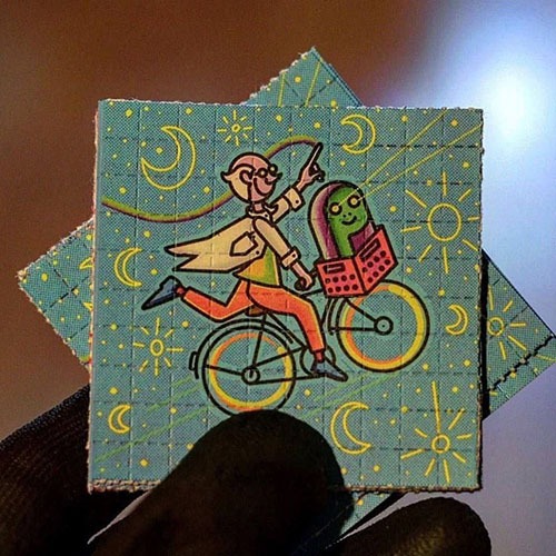 LSD blotters 105mcg dose